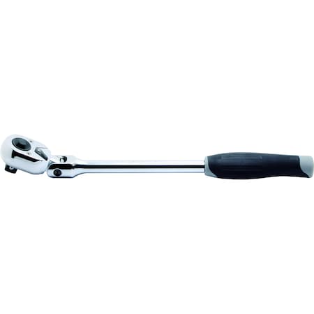 Ko-Ken Ratchet Handle 24 teeth Flexible Head 330mm Push Button Plastic Handle 1/2 Sq. Drive 4774JB